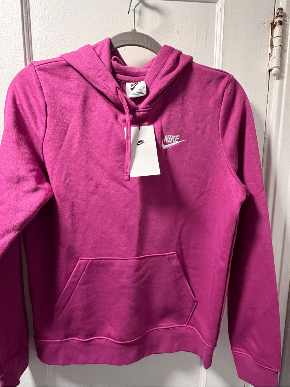 Nike Raspberry Hooded Sweatshirt